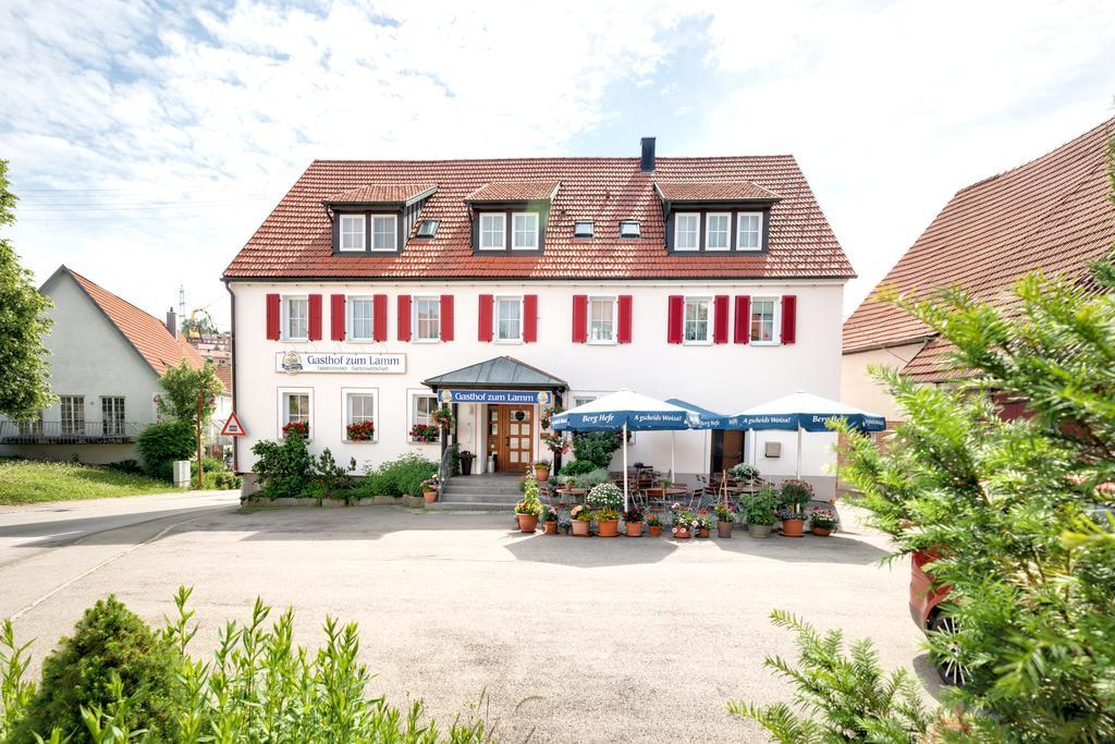 Gasthof Zum Lamm Gomadingen Esterno foto